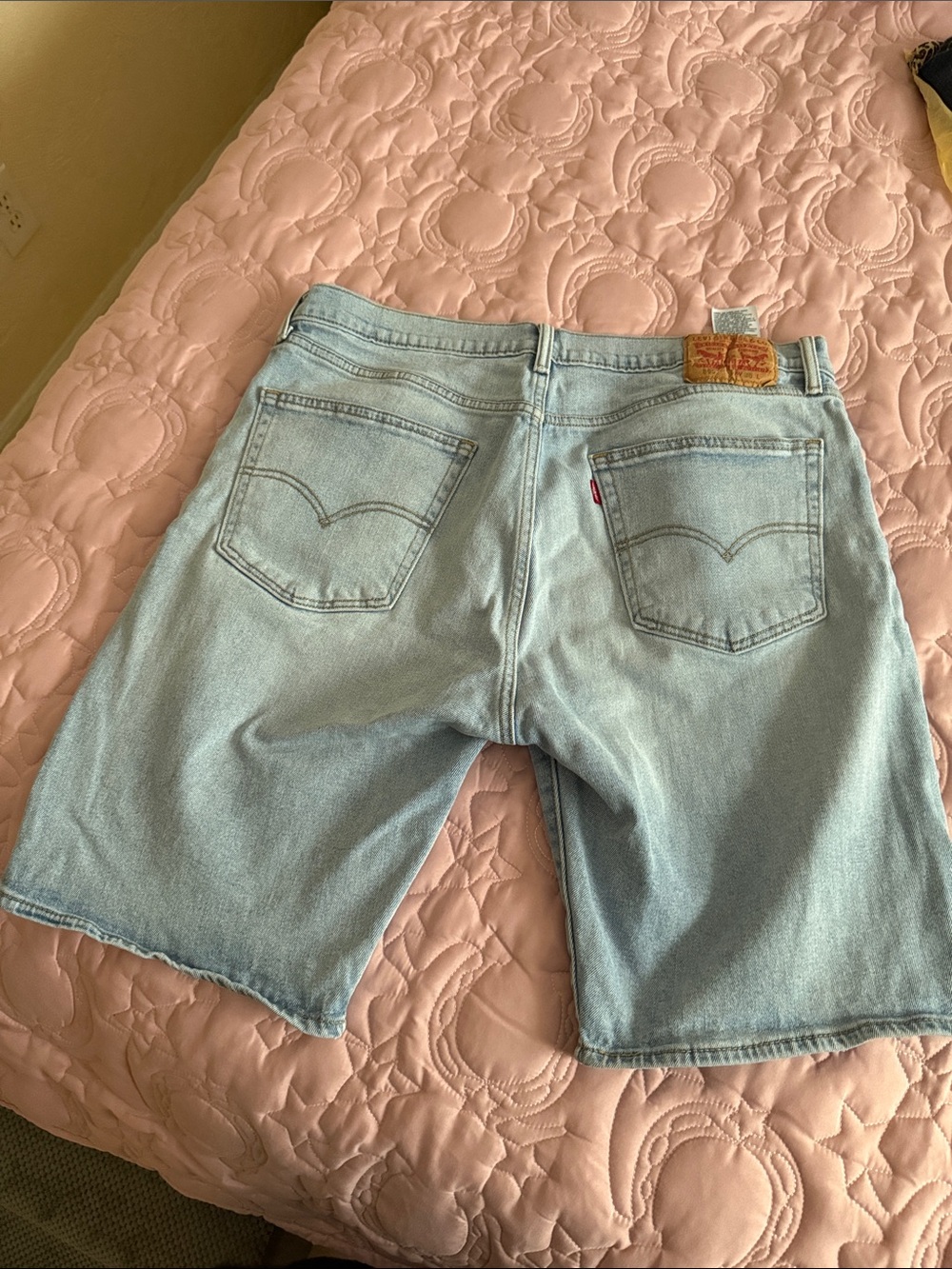 Levi's Light Wash Men's Denim Jean Shorts